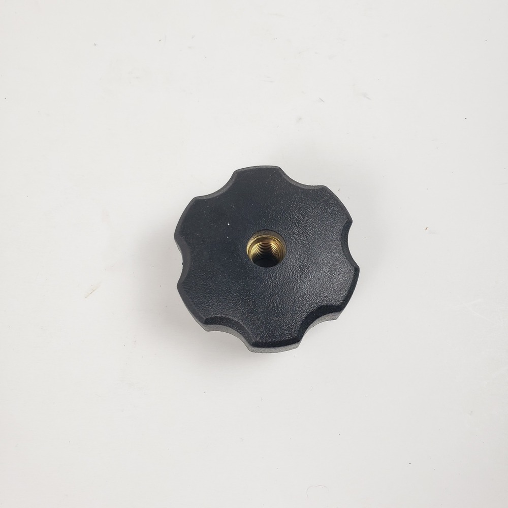 NordicTrack Ski Machine Original Replacement Adjustment Knob Black Brass Insert